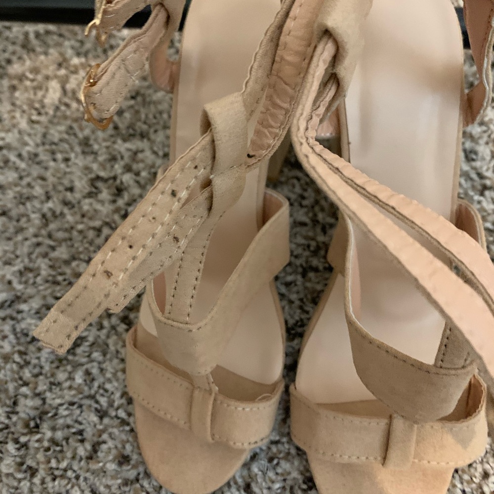🆕Chunky Heeled Sandals Sale - Picture 2 of 6